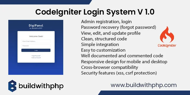 codeigniter-login-system